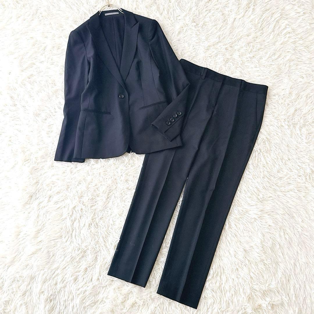 美品✨セオリーリュクス EXECUTIVE パンツスーツ セットアップ 黒 38