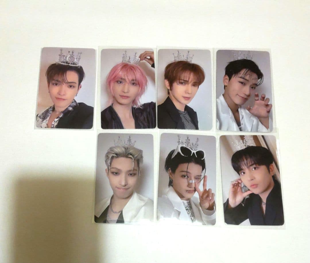 ATEEZ GOLDEN HOUR.2 FC 特典 ティアラ 7枚セット - メルカリ