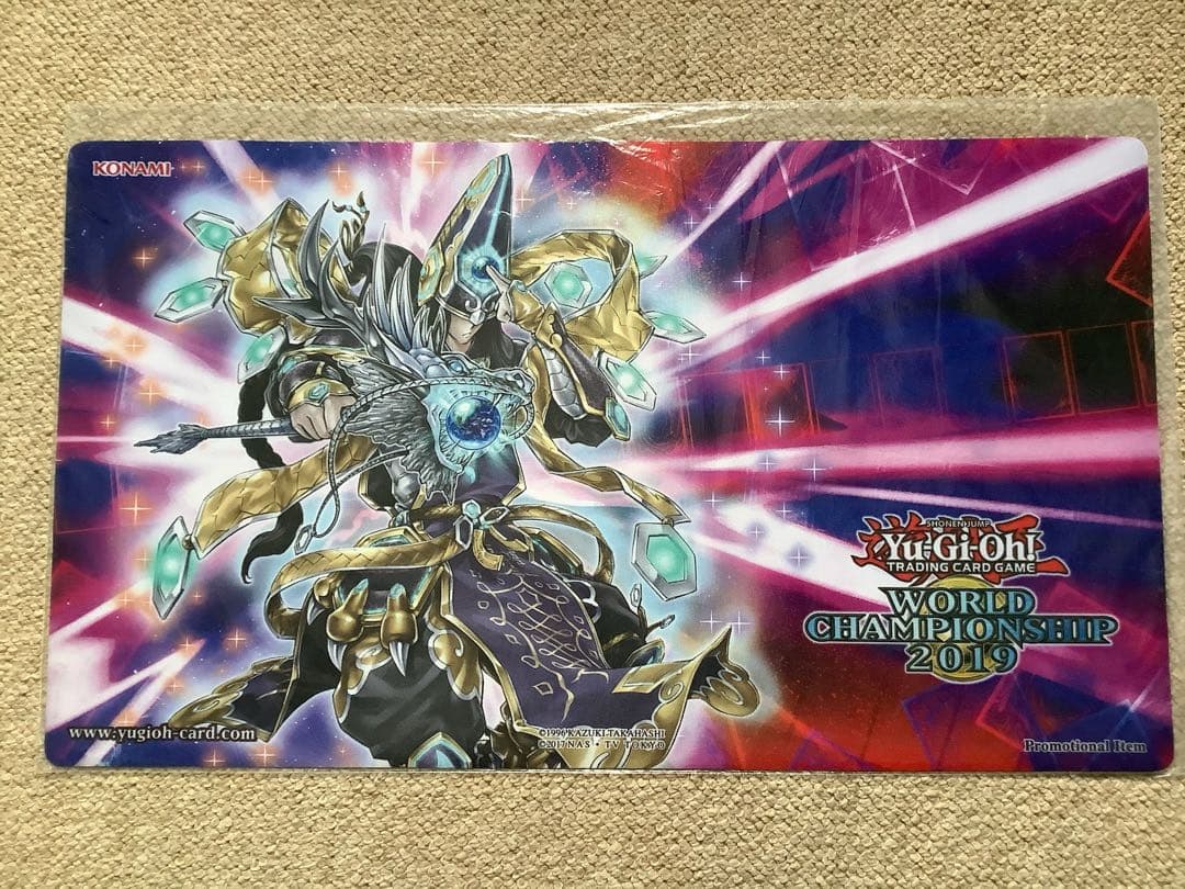 遊戯王 WCS2019 プレイマット 黒衣之詔刀師 未開封 - メルカリ