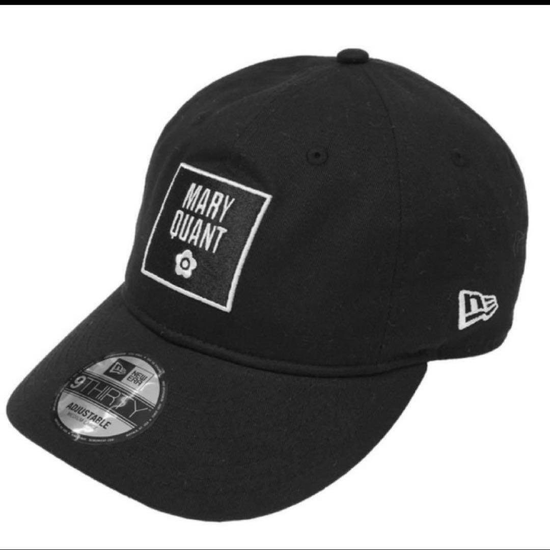 MARY QUANT ブラックキャップ　ニューエラ