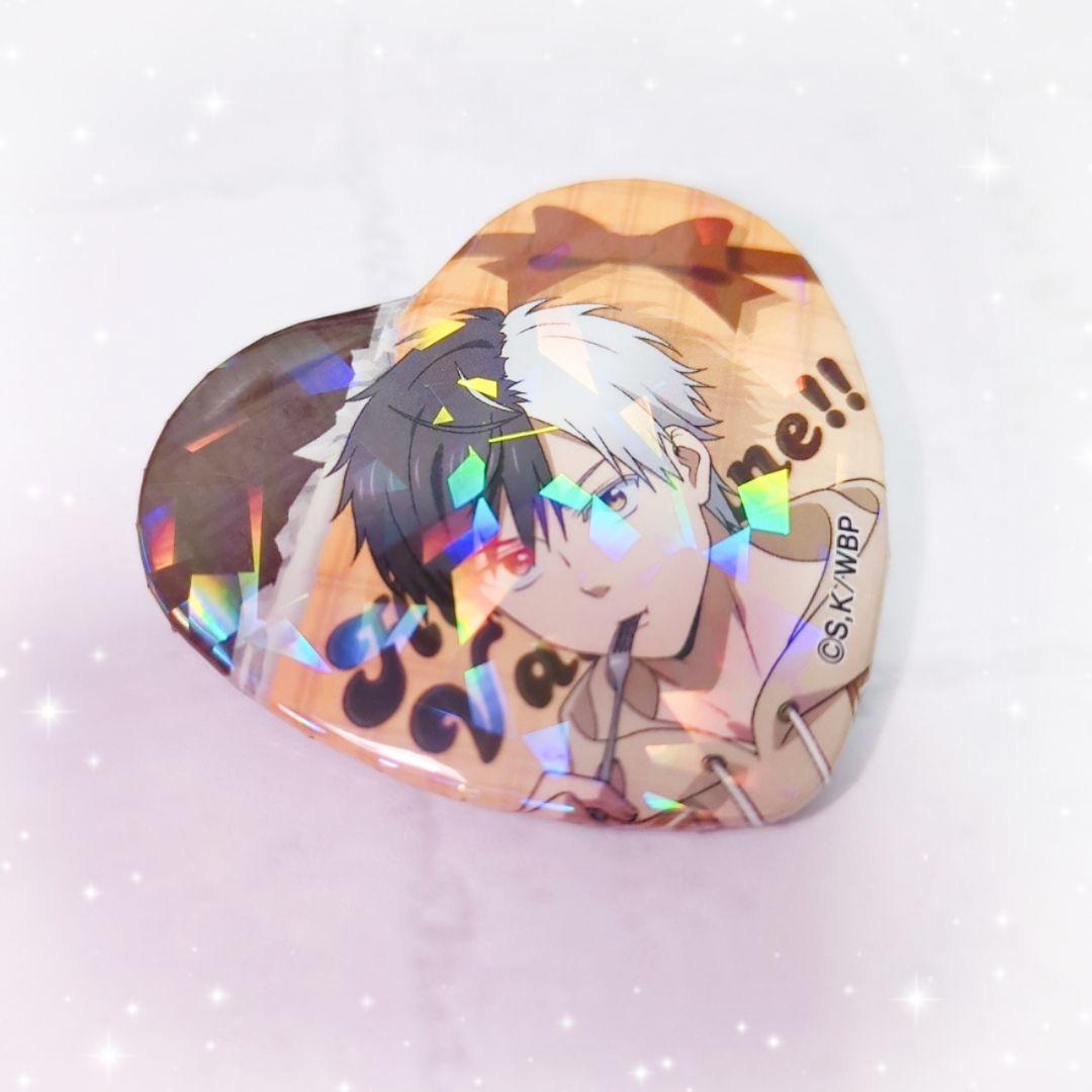 WINDBREAKERハート型キャラクター缶バッジ 桜遥 - メルカリ