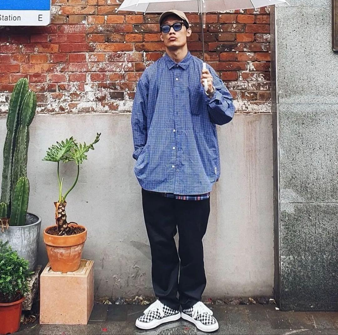 SSZ ダブリシャツ 20SS 希少 L ネイビー