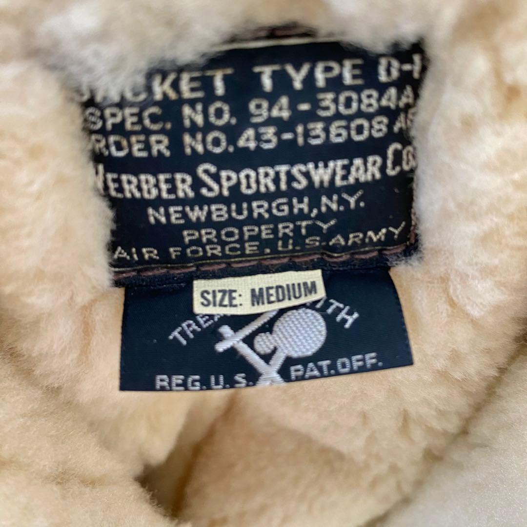 希少品 ザフュー D-1フライトジャケット ムートンジャケット M - メルカリ