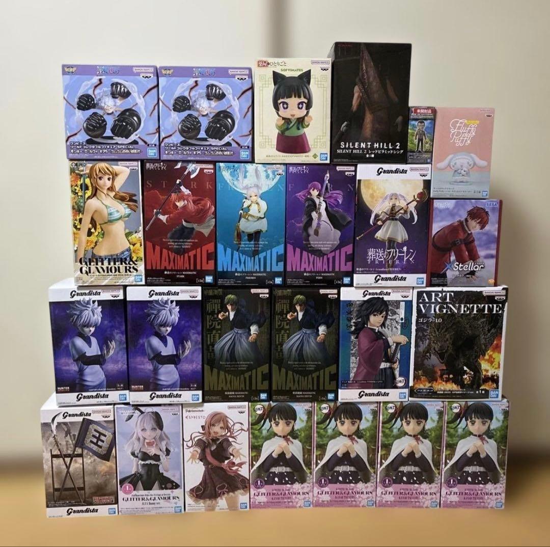 【新品未開封】新作 最新含む プライズフィギュア まとめ売り 25体