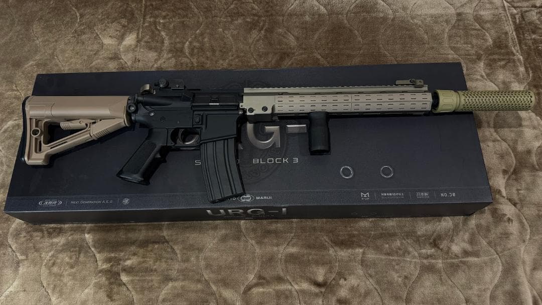 東京マルイ URG-I 14.5 外装カスタム初速97 ゲーム使用無しの美品！ AIRSOFT97 本店通販部 / 【カスタム注文】東京マルイ 次世代電動ガン
