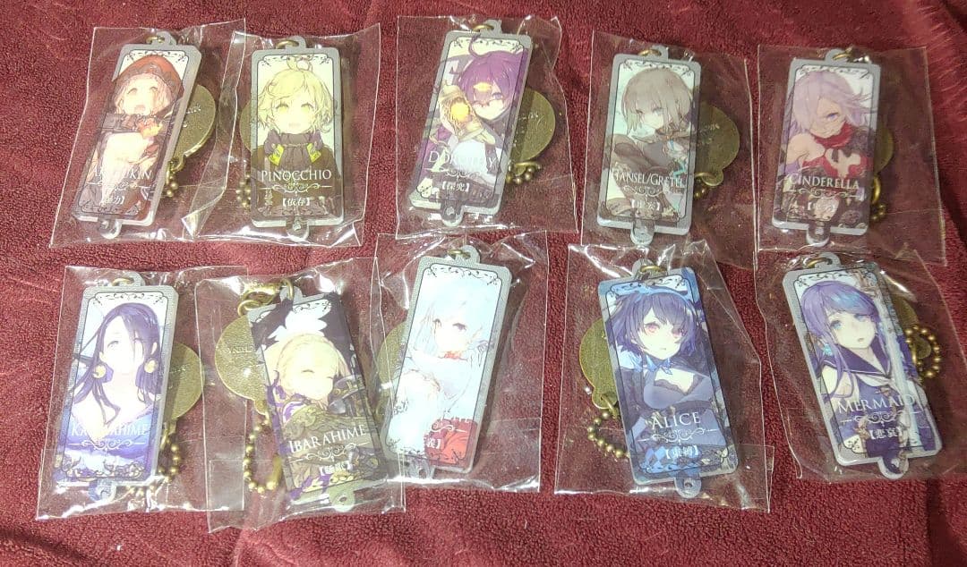 ③アクリルチャーム　シノアリス　10種類　スクエニカフェ SINoALICE」，SQUARE ENIX CAFEとの第6回コラボカフェを4月22日から