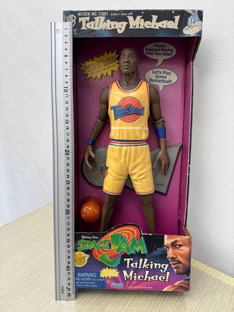 Space Jam Talking Michael フィギュア Space Jam Talking Michael Action Figure 1996 Warner Bros Toys No