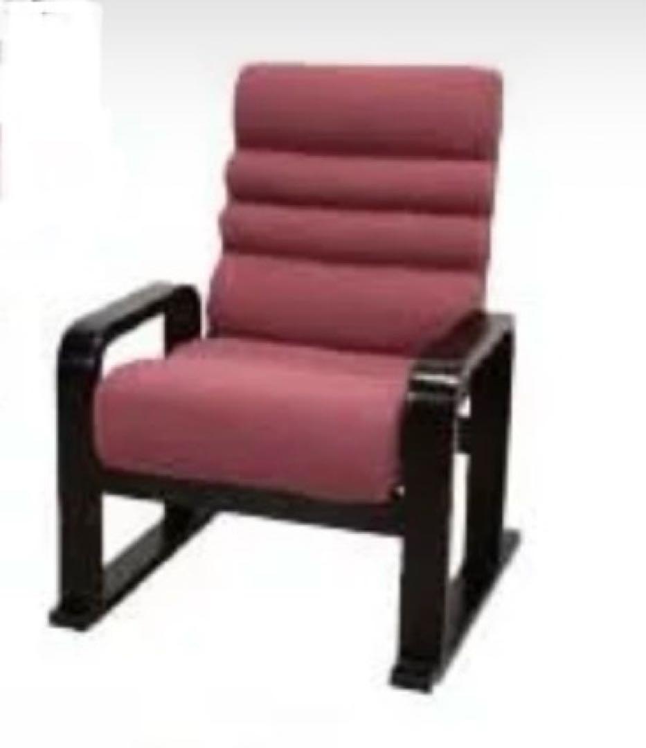 母の日　還暦　祝い　プレゼント　肘付き　リラックスチェア　レッド　赤　#1