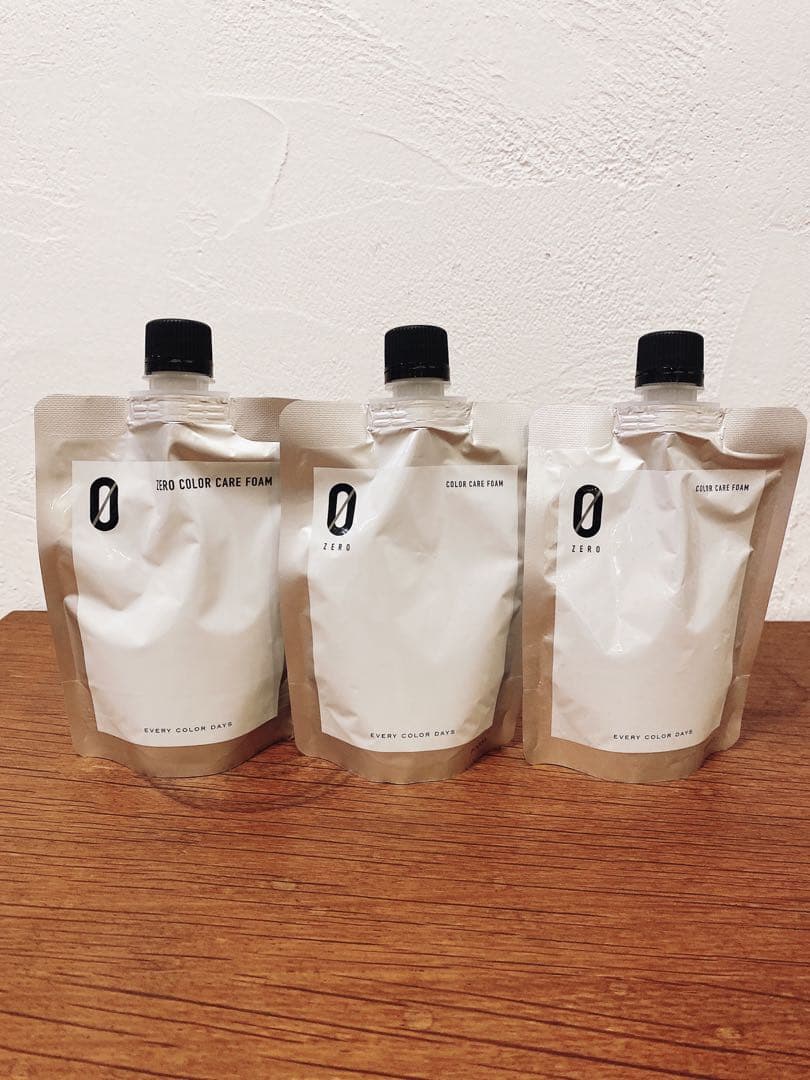 【新品】エブリカラーデイズゼロ カラーケアフォーム 150ml 3個　詰め替え