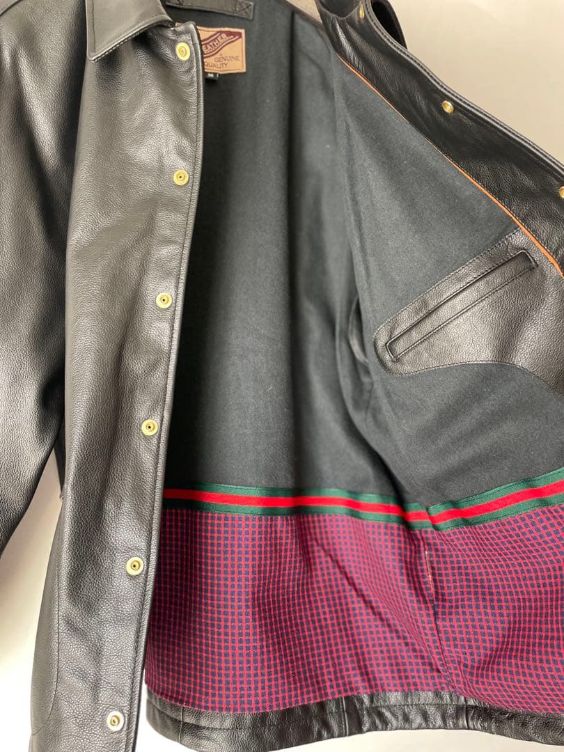 レザーコーチジャケット サイズ36 極美品 Mサイズ程度 - メルカリ