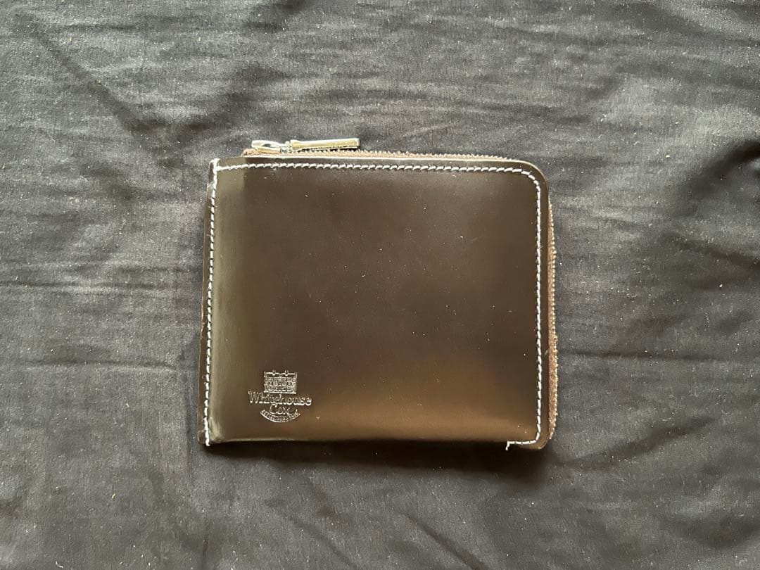 ホワイトハウスコックス　財布　L字ファスナー
