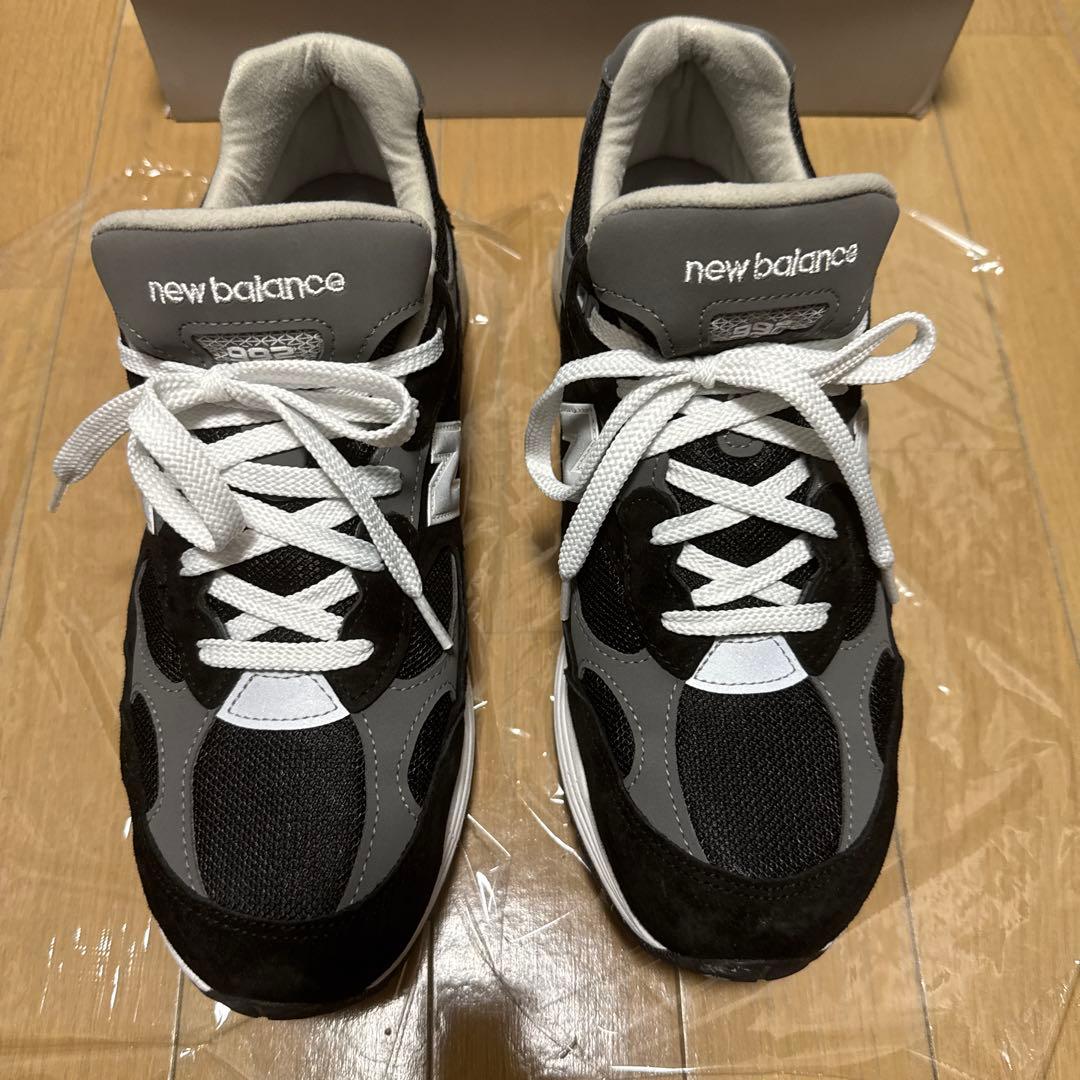 靴 New Balance U992BK 27.5cm