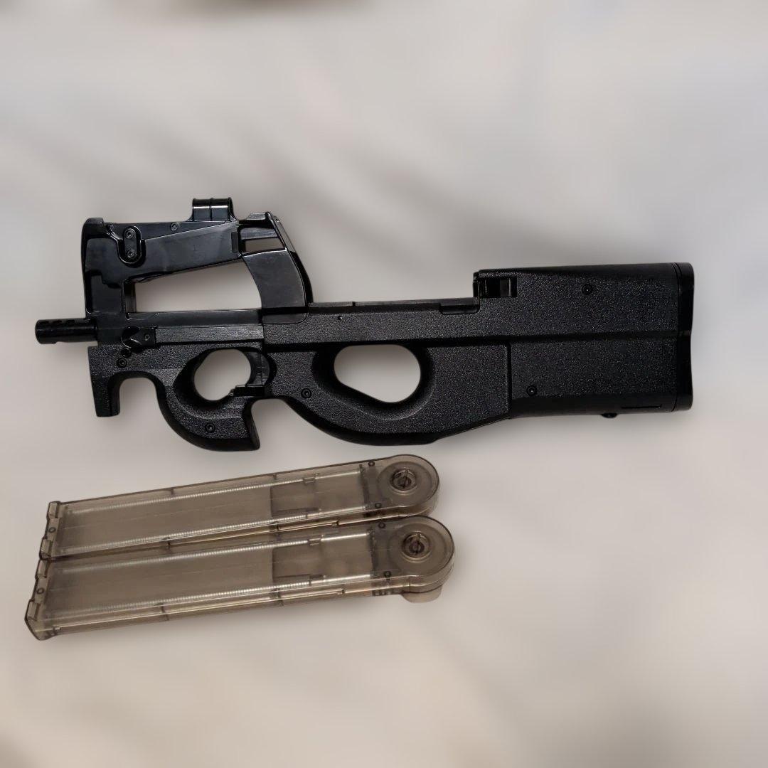 P90　外部ソースガスガン　リコイル付き　Toy-tec トイテック