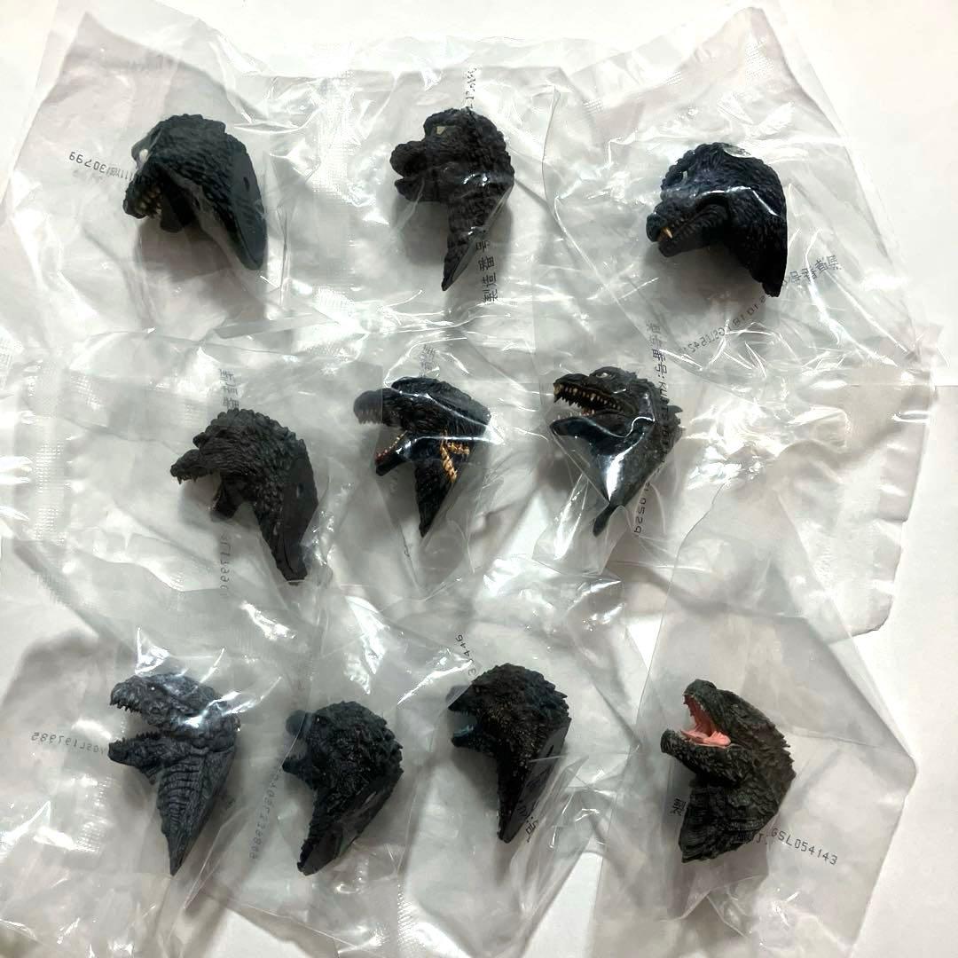 一番くじ　ゴジラ　モンスターヘッドマグネット　ゴジラばかり10種類まとめ売り