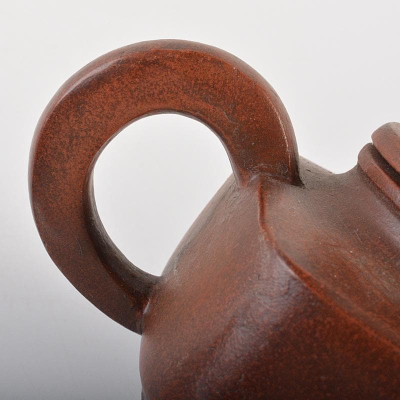 中国 除友泉製 紫砂 朱泥 急須 茶壷 N 6636