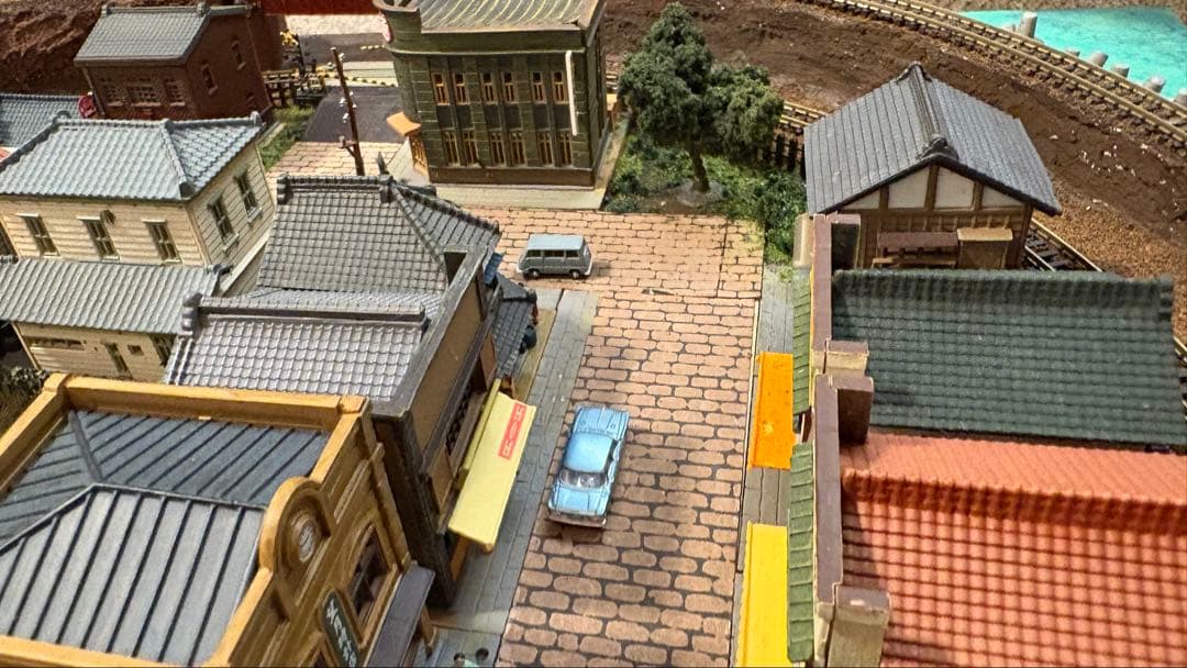 札*く様 Nゲージ 小型ジオラマレイアウト パワーパック付 - メルカリ