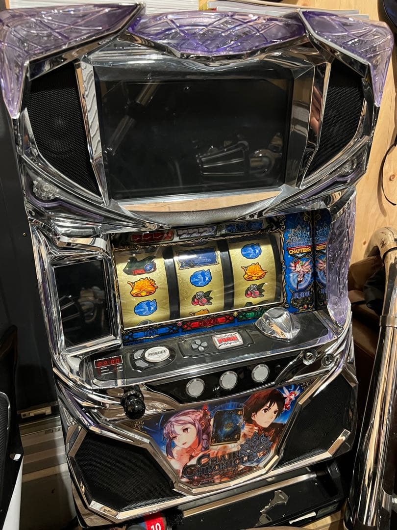 パチスロ実機　チェインクロニクル 香川県 サミー パチスロ チェインクロニクル 中古パチスロ実機 [4ch対応] A-SLOT