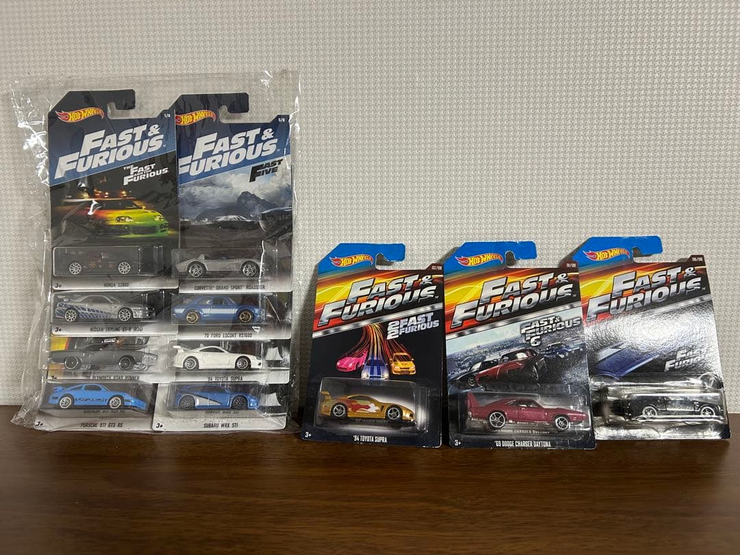 Hot Wheels Fast & Furious 11台セット売り　値下可