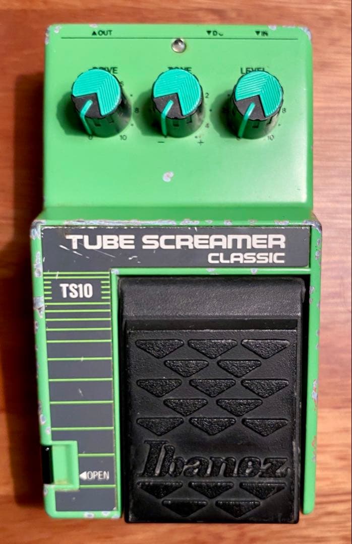 終わりなき旅の答えIbanez TS10 に初期艶あり4558D