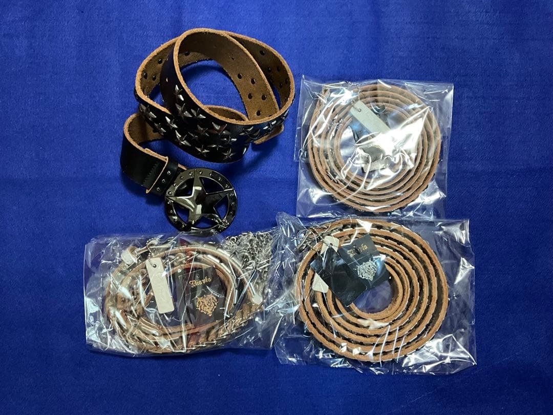Diavlo ディアブロ　ベルト新品保管品3点➕新品少し傷有1点