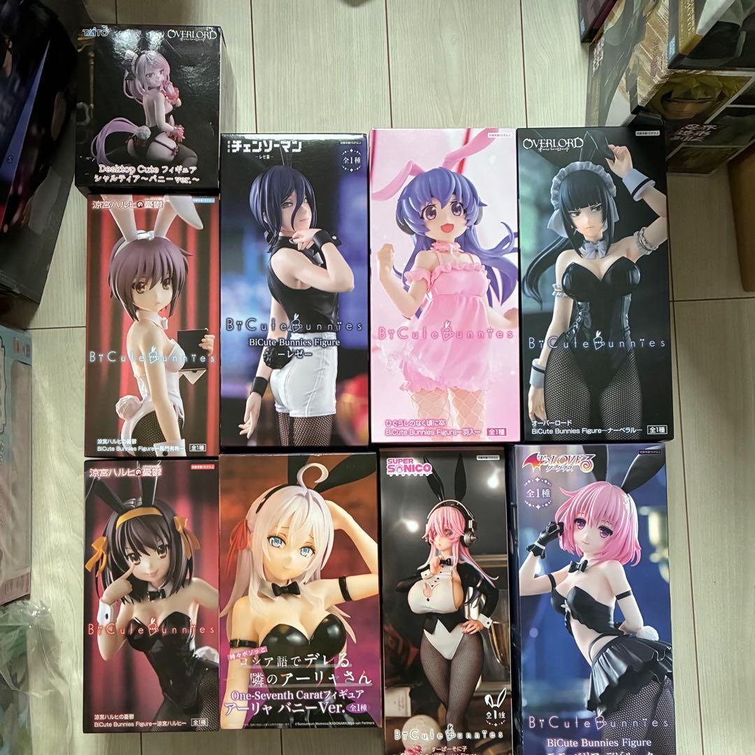 美少女バニー　フィギュア　まとめ売り　9体