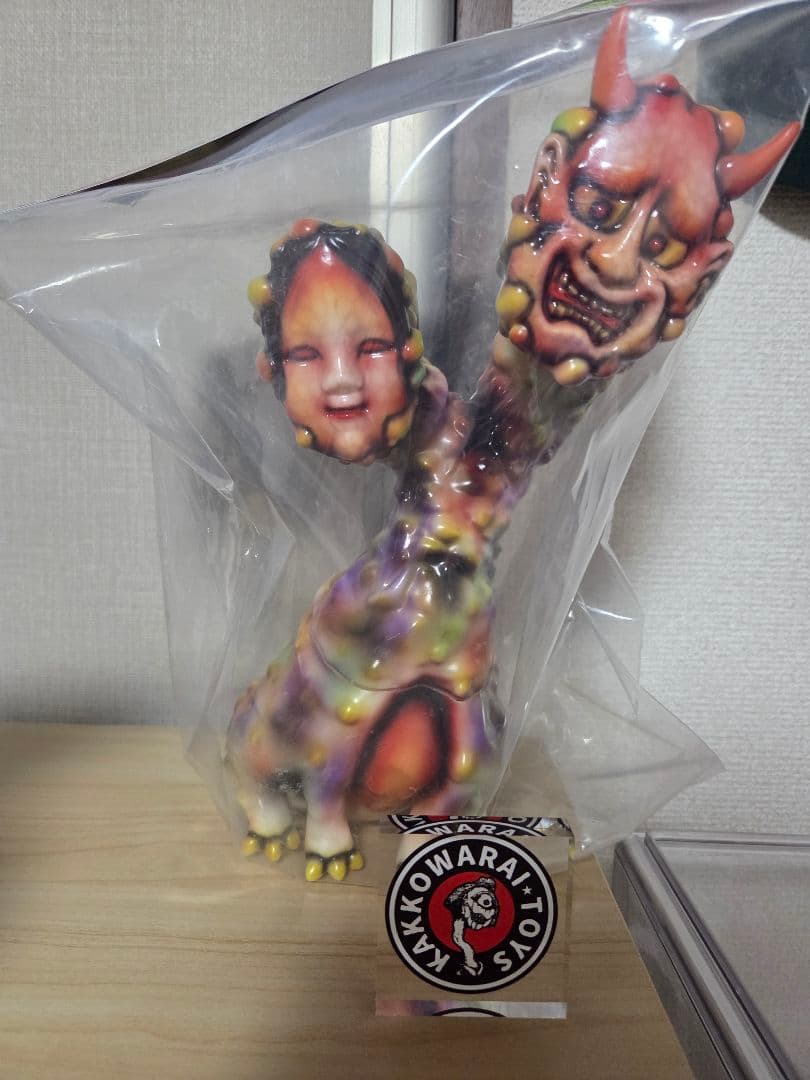 かっこわらい雑貨店　除々神様　三期　アクリル付き　ソフビ かっこわらい雑貨店 除々神様 三期 アクリル付き ソフビ かっこわらい