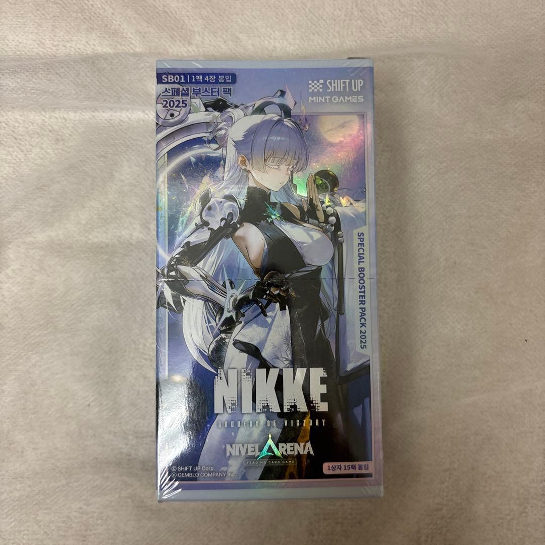 AGF 韓国 勝利の女神NIKKE 二ベルアリーナ ブースターパック 2025 AGF 韓国 勝利の女神NIKKE 二ベルアリーナ ブースターパック 2025
