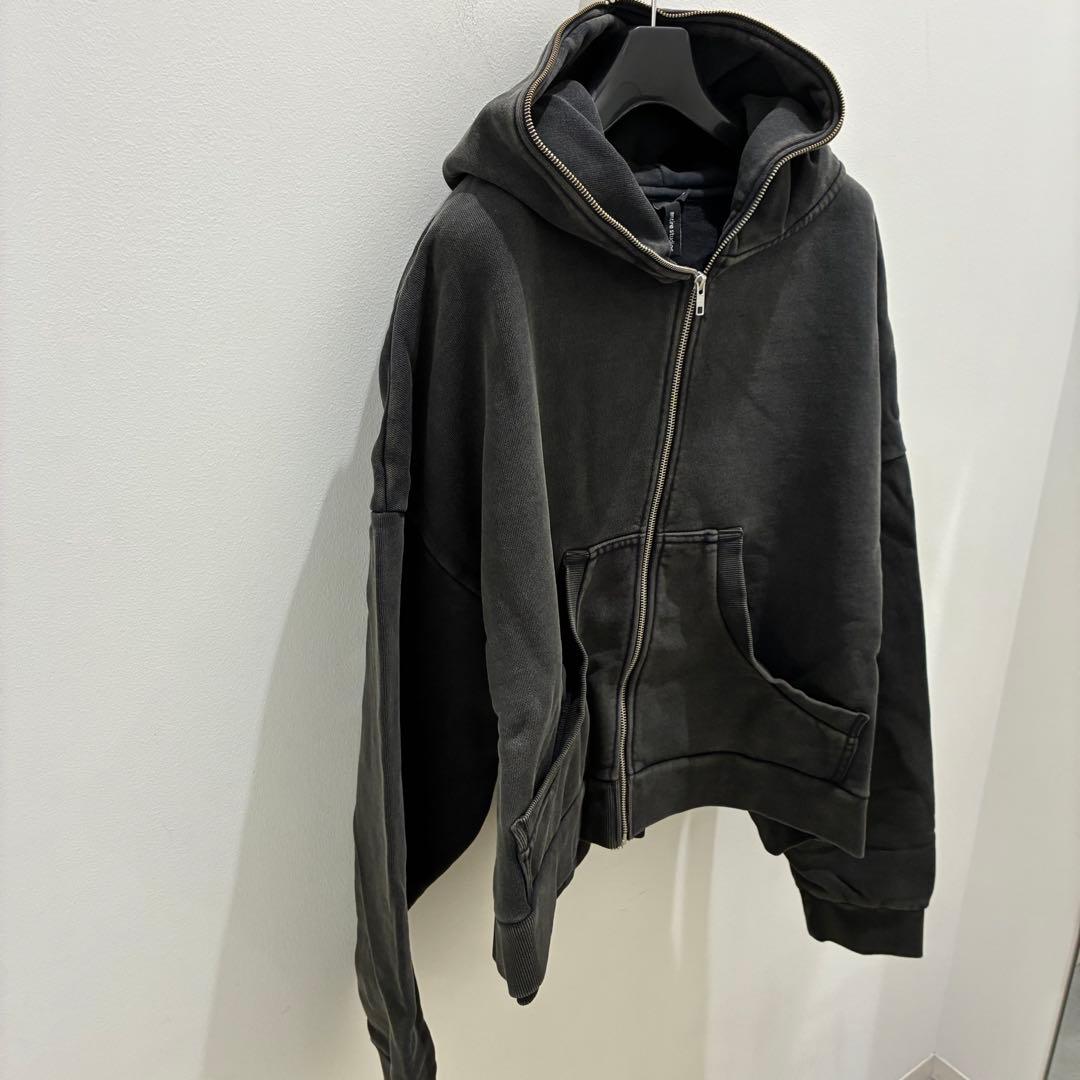entire studios エンタイアスタジオ　ウォッシュ　ジップ　フーディ entire studios - ヘビー プルオーバー フーディー パーカー / HEAVY