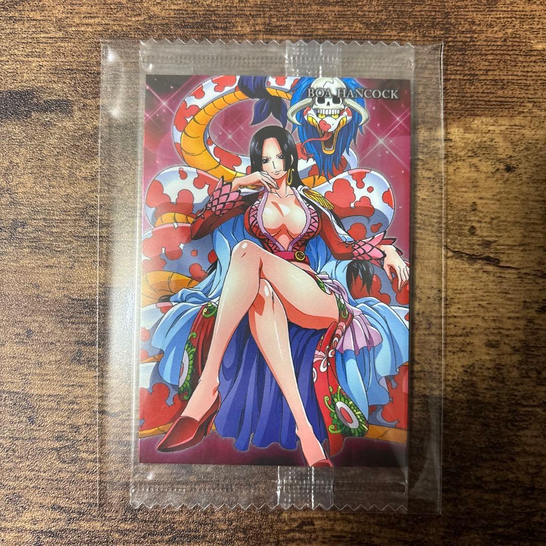 ワンピース　ウエハースカード　ハンコック