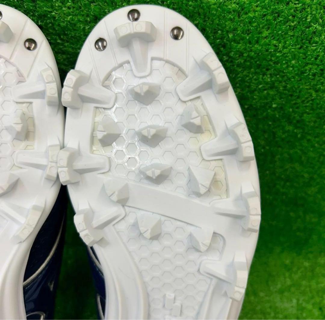 SSK スパイク　ブロックソー　ネイビー×シルバー　25.5cm