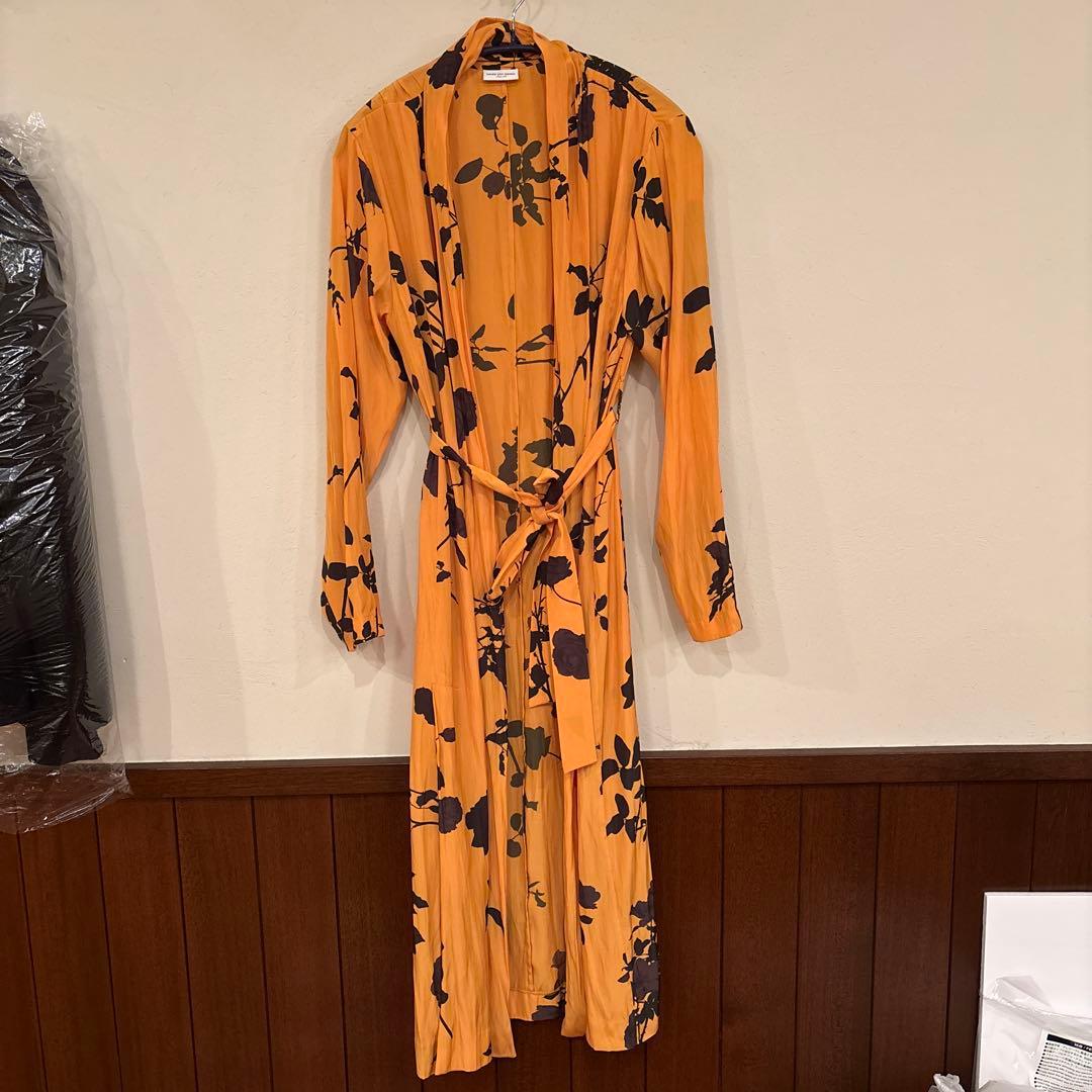 ドリスヴァンノッテン シルクガウン　シルクコート