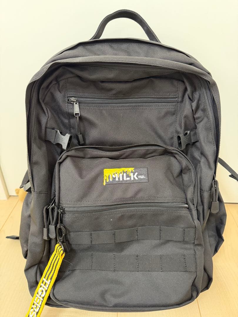 MILKFED. × TIGERS BACKPACK BLACK 阪神タイガース MILKFED. × TIGERS BACKPACK BLACK - 阪神タイガース公式オンライン