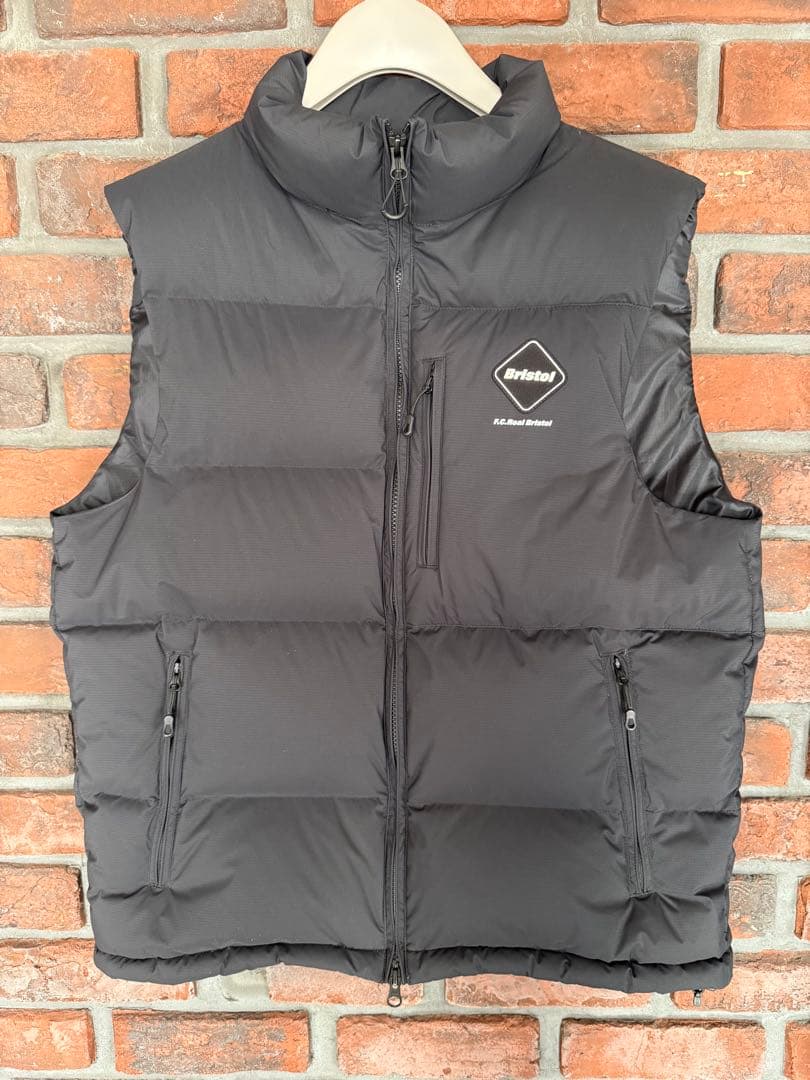 ほぼ新品Bristolダウンベスト(BLACK)size L