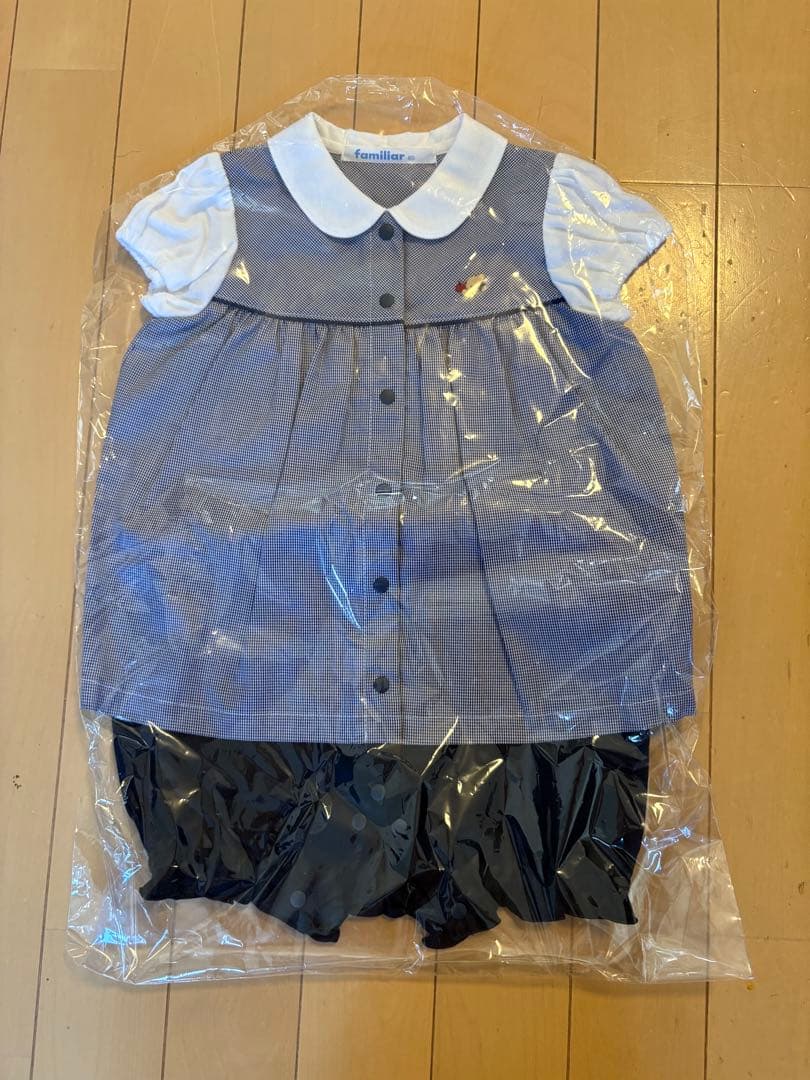 ファミリア　familiar 未開封ロンパース　80