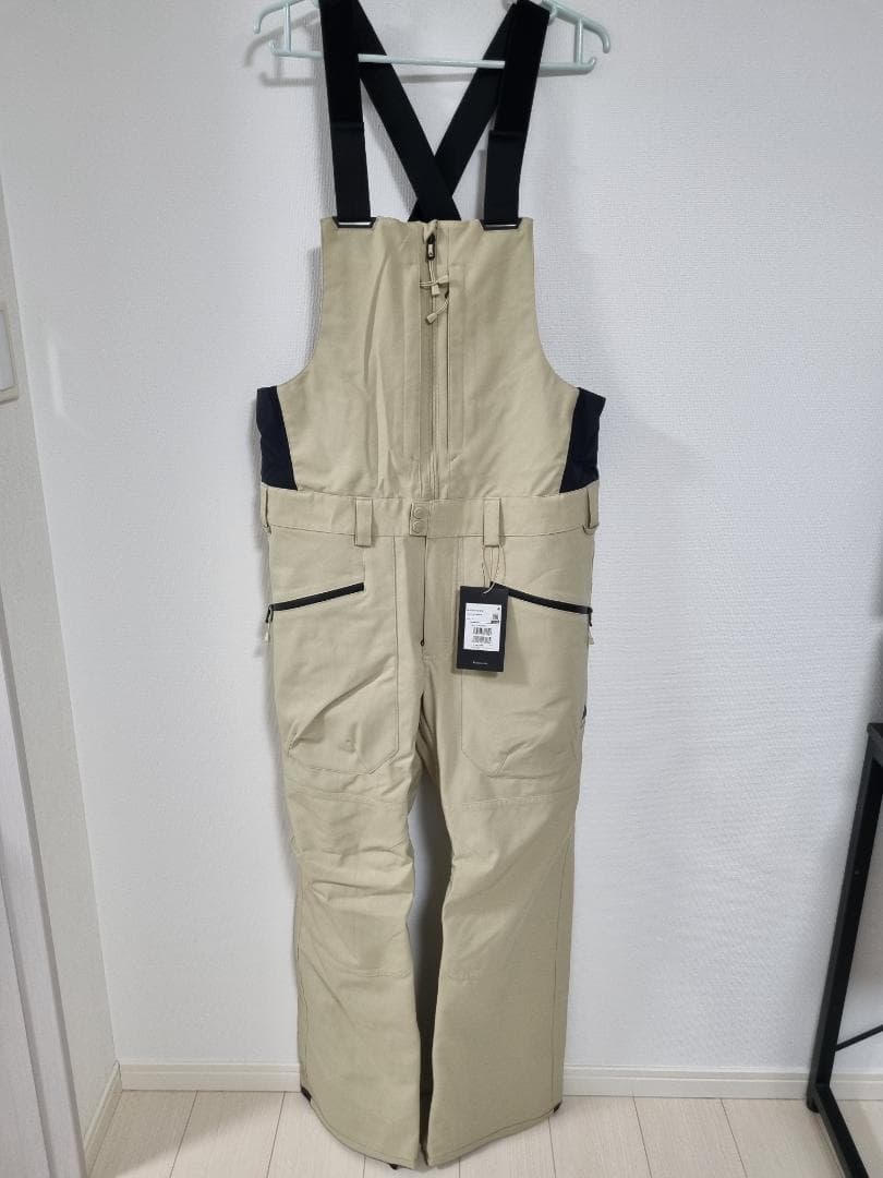 「未使用」 バートン　リザーブ ビブパンツ メンズ　M サイズ 23-24モデル
