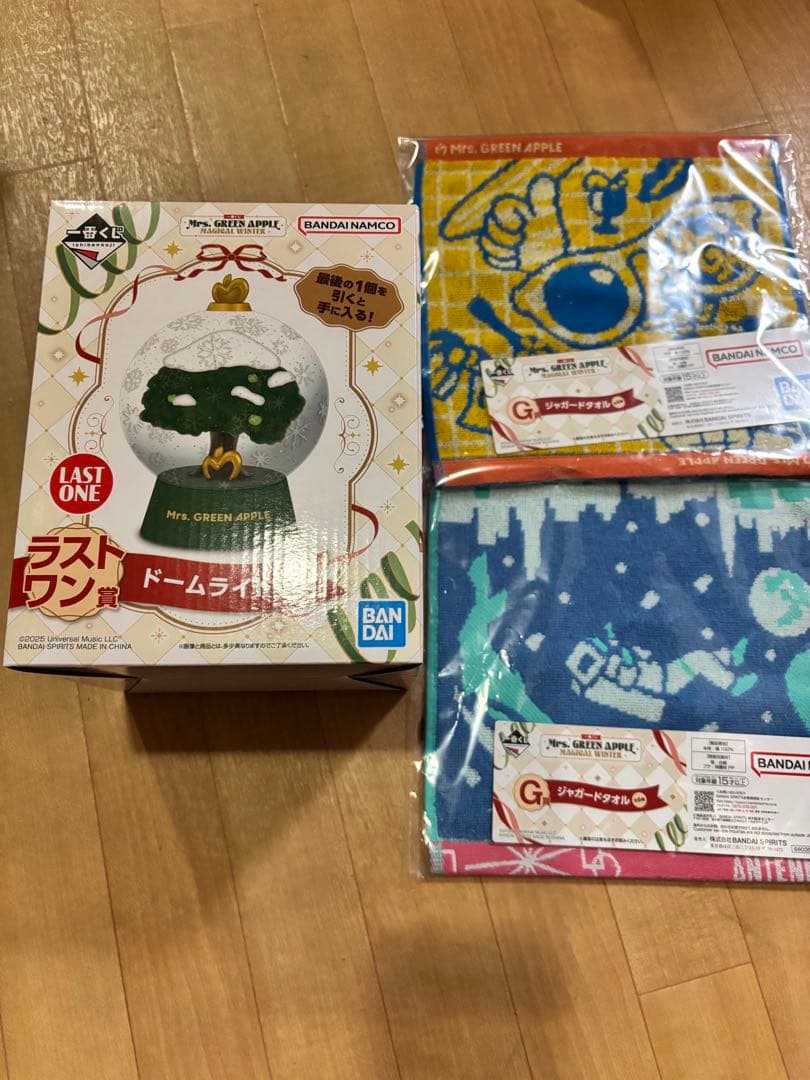 Mrs. GREEN APPLE 1番くじ　ラストワン賞 箱未開封 新品 Mrs. GREEN APPLE ラストワン賞 ドームライト 一番くじ