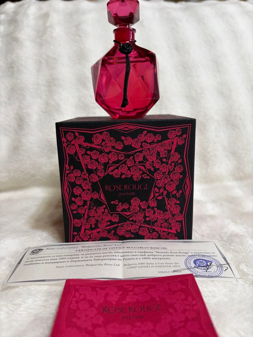 レア 資生堂 ローズルージュ パルファン 32ml - メルカリ