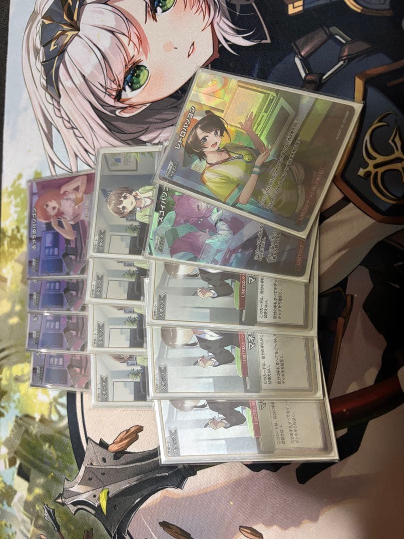 汎用　デッキパーツ　プロモ　ホロカ　のどか　ふつうのパソコン　マネちゃん