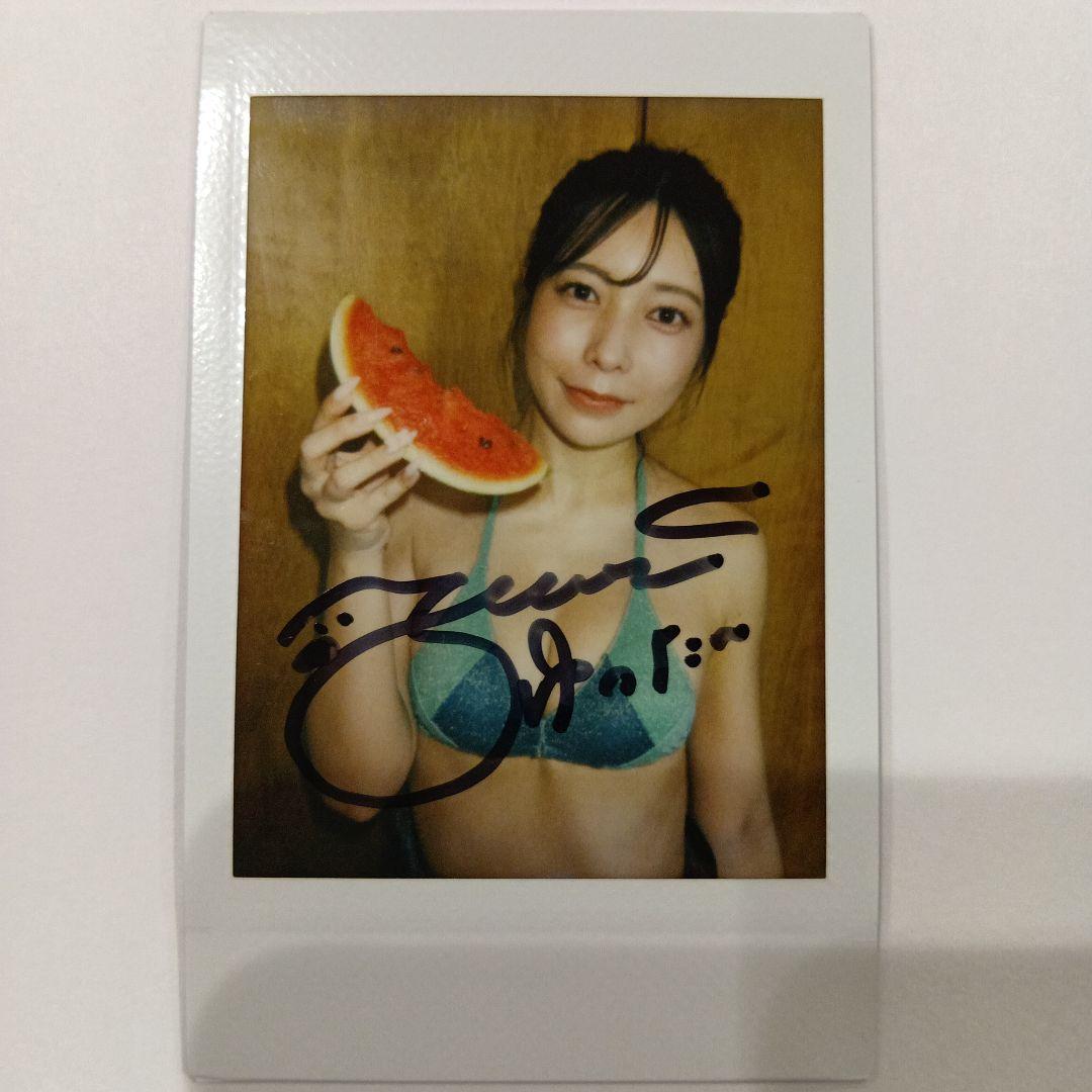 斉藤優里　サイン入りチェキ　元乃木坂46