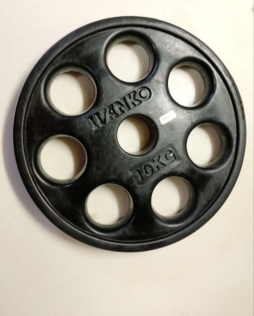 オリンピック プレート IVANKO 10kgプレート2枚 日本総代理店 Φ50mm 10kg バーベルプレート IVANKO イヴァンコ
