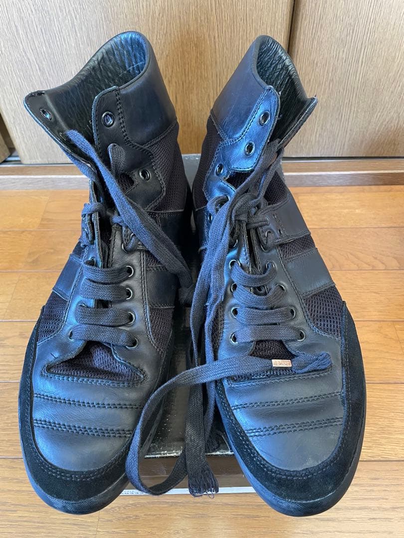 ★ディオールオム DIOR HOMME ハイカットスニーカー　43/エディ★