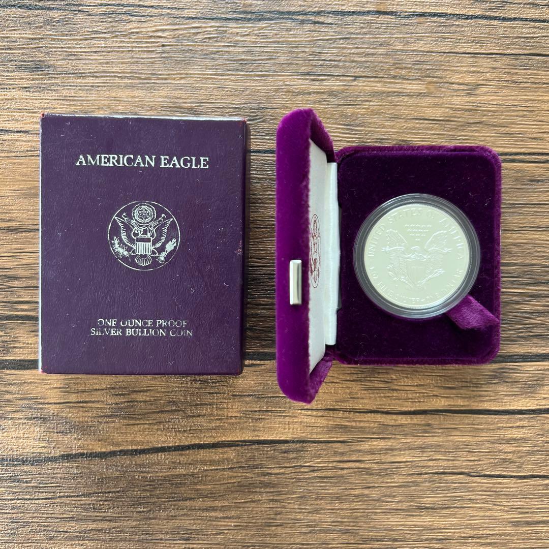 1988年 アメリカンイーグル 銀貨 1オンス