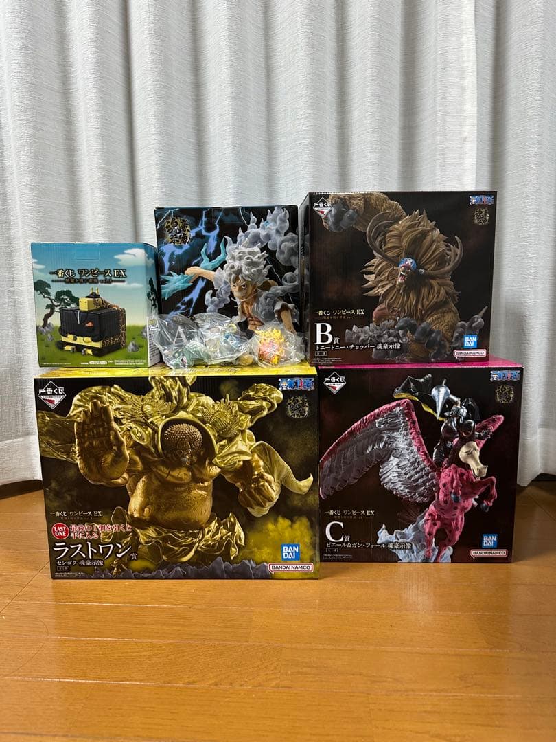 一番くじ　ワンピース　EX悪魔を宿す者達　フィギュア　セミコンプリート