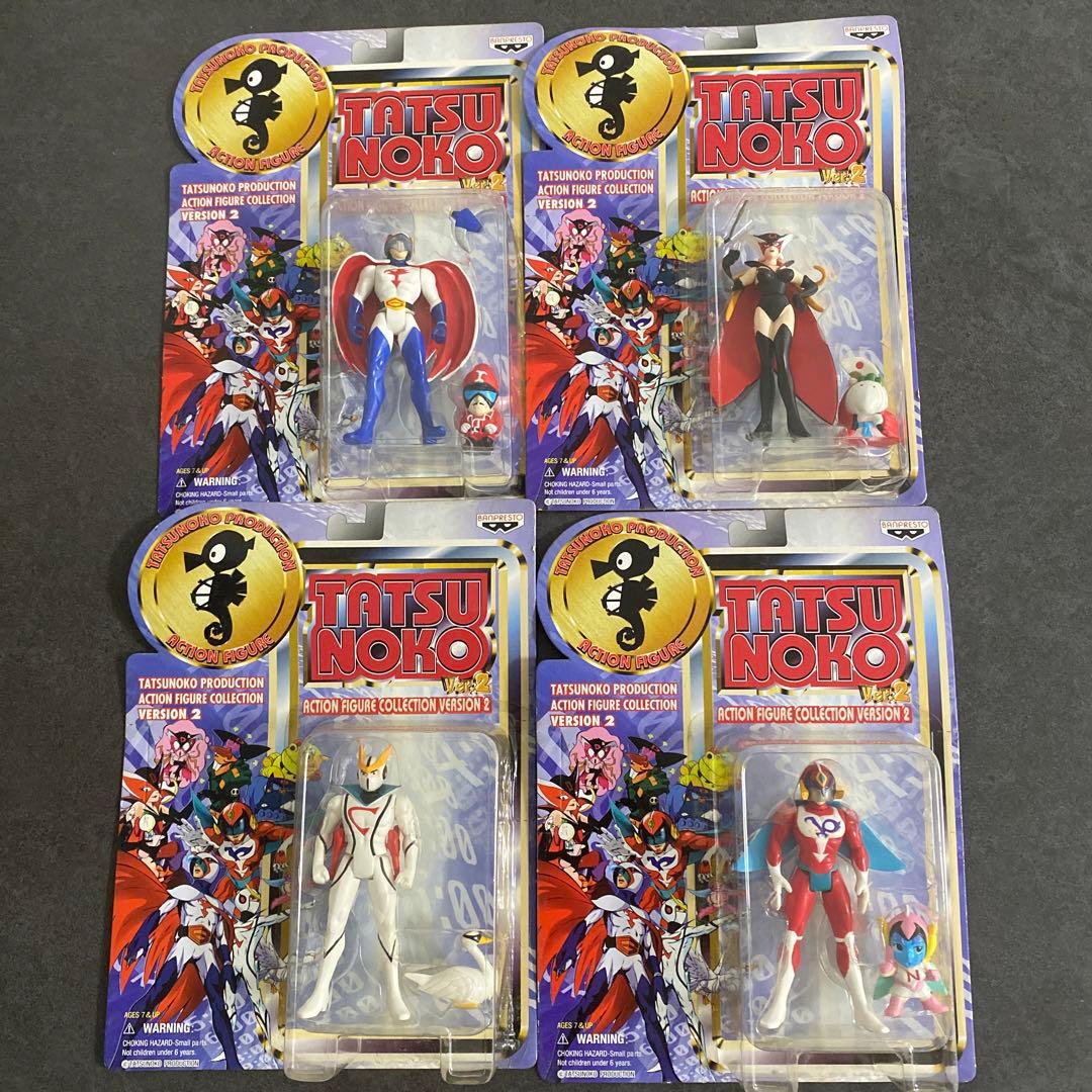 タツノコプロ　フィギア　ドロンジョ　ガッチャマン　キャシャーン　ポリマー