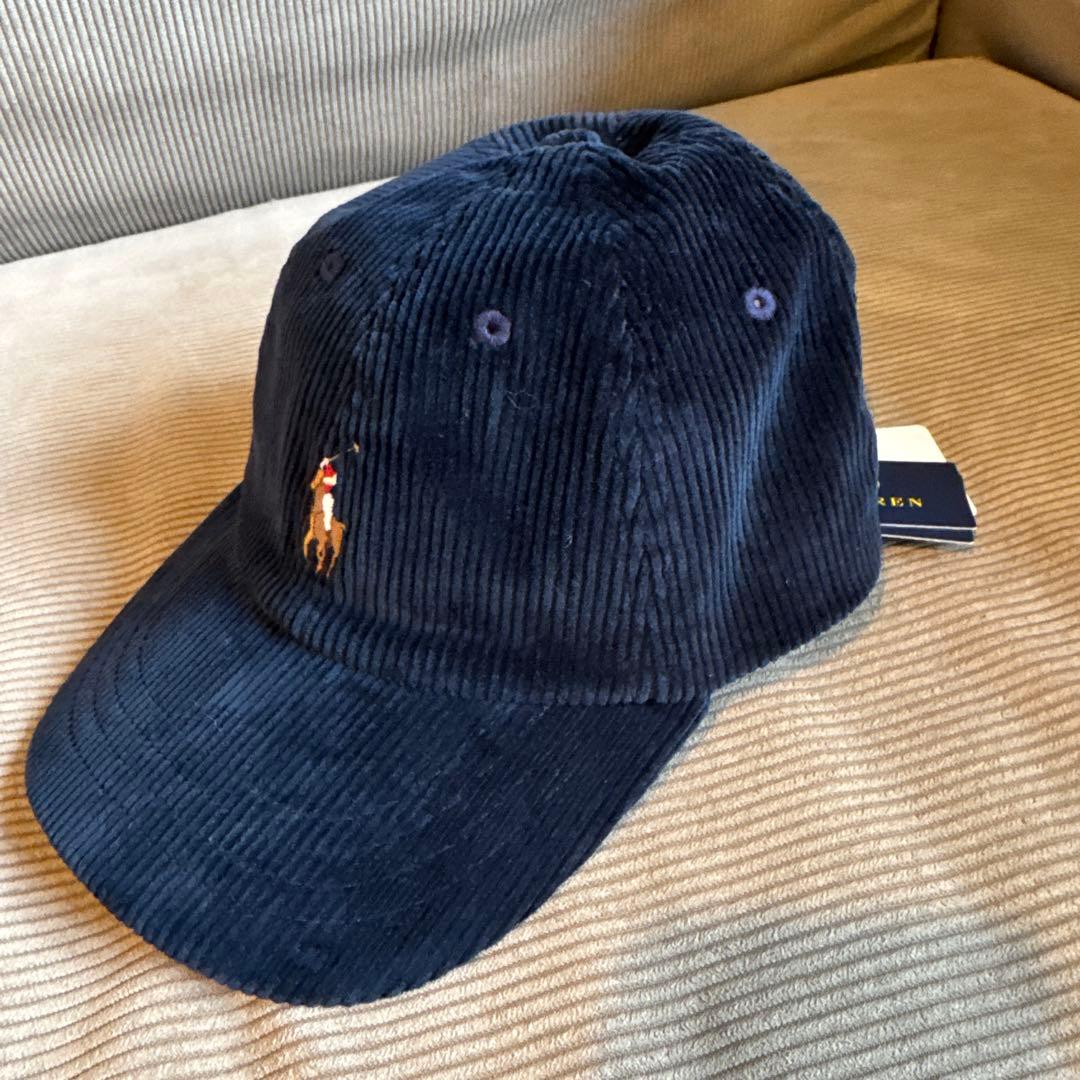 新品✴︎POLO RALPH LAUREN コーデュロイキャップ