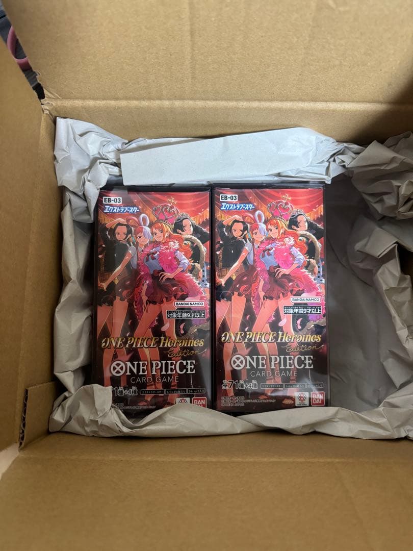 完全未開封テープ付き Heroines Edition 2box