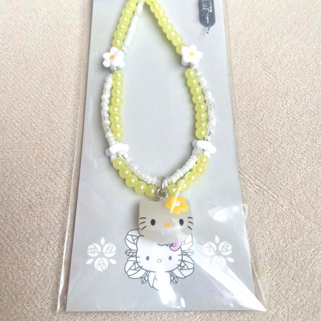 新品未使用】ハローキティ マーガレットフィギュアストラップ 平成