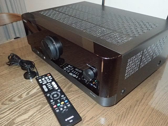 YAMAHA AVアンプ RX-V6A　美品美音快調・リモコン・設定マイク