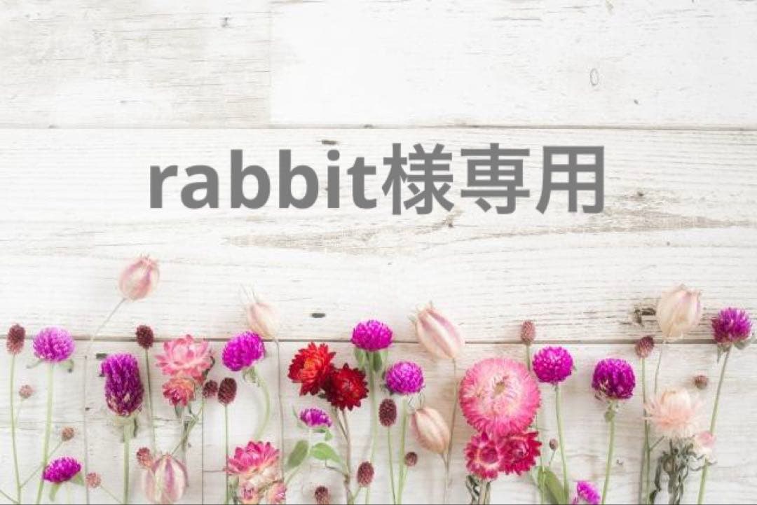 パック・フェイスマスク rabbit