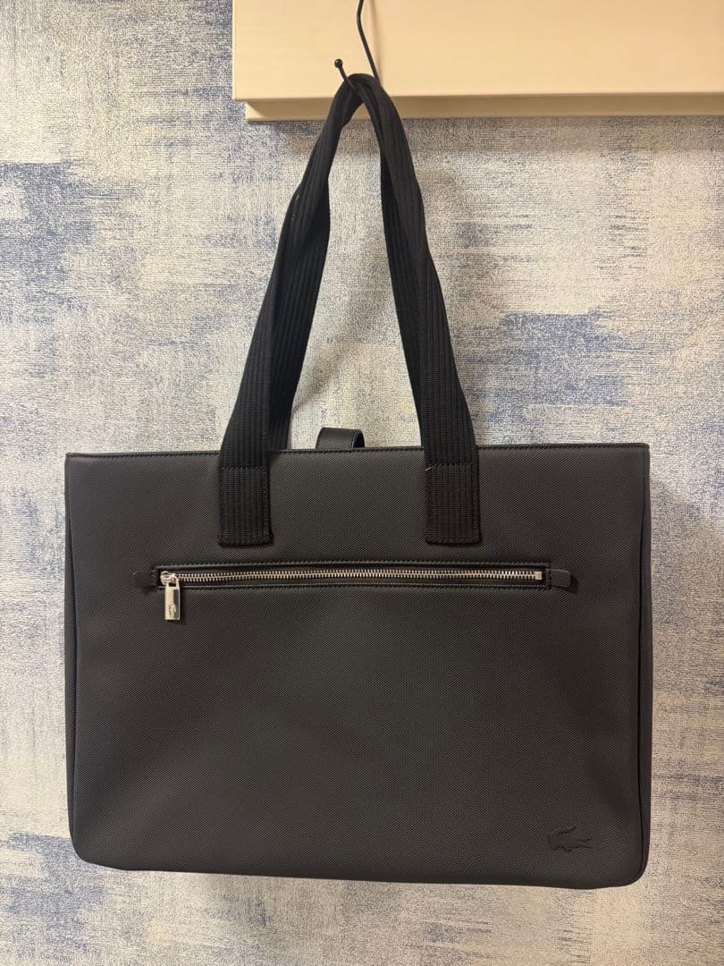 LACOSTE ラコステ メンズクラシック スクエアトートバッグ